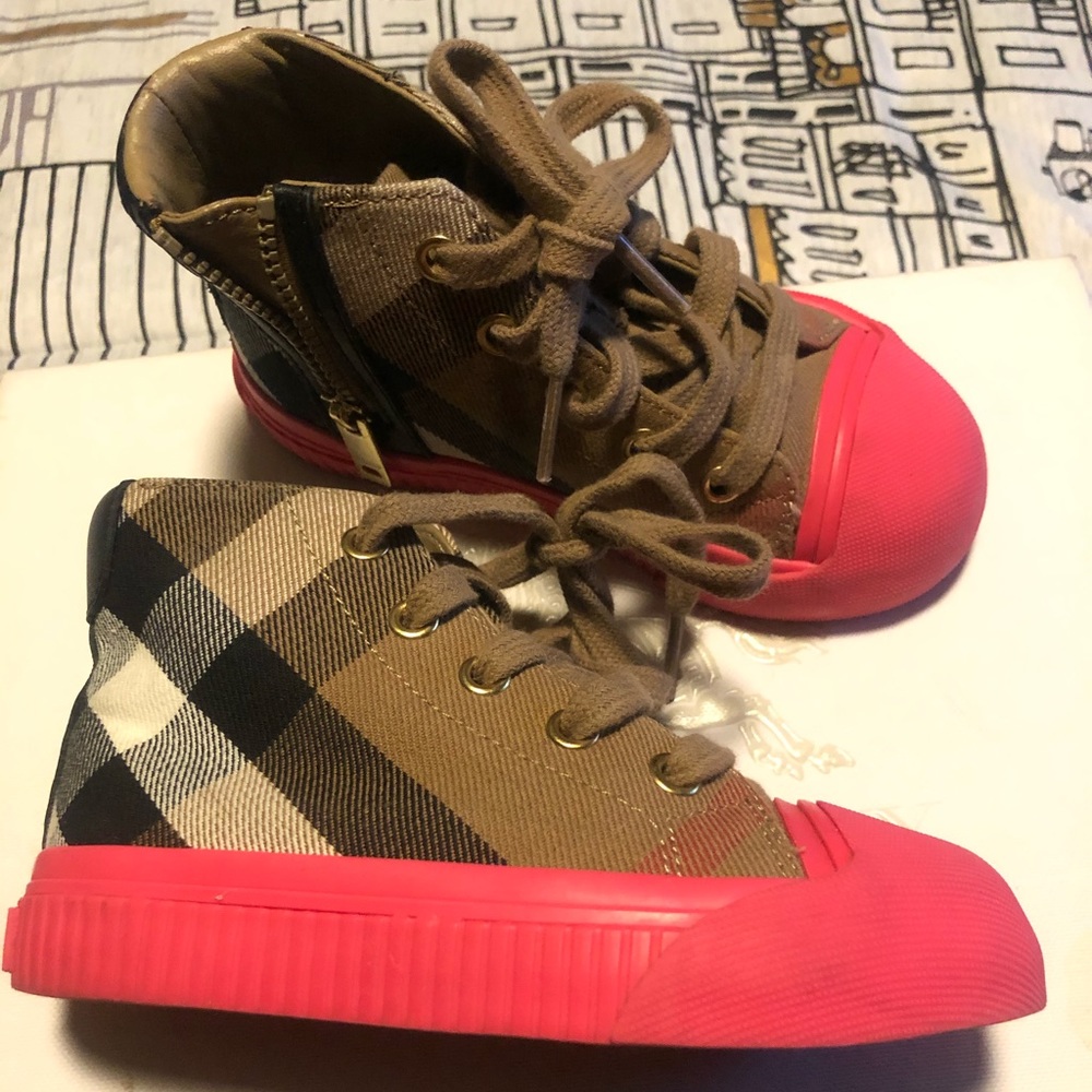 Toddler girl Burberry shoes